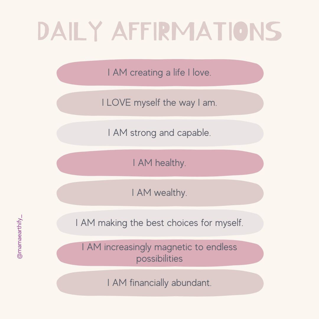 Daily Affirmations Download – MamaEarthify